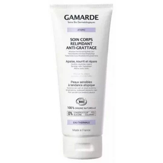 Gamarde Atopic Soin Corps Relipidant Anti-Grattage Bio 200 ml
