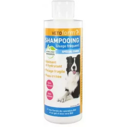 Vetoform Shampoing Usage Fréquent Spécial Chien 200 ml