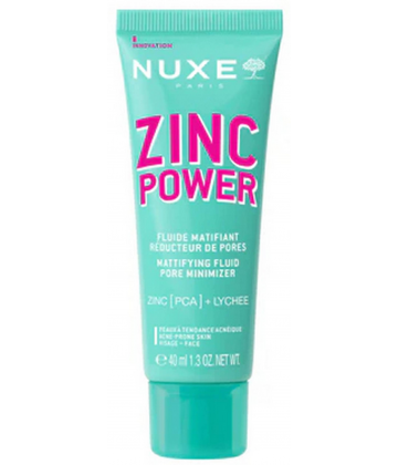 Nuxe Zinc Power Fluide Matifiant Réducteur de Pores 40 ml