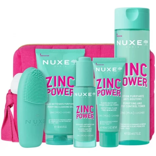 Nuxe Zinc Power Ma Routine de Voyage Anti-Boutons
