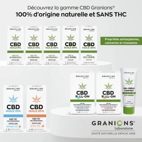 Granions Huile CBD 20% 10 ml - image 4