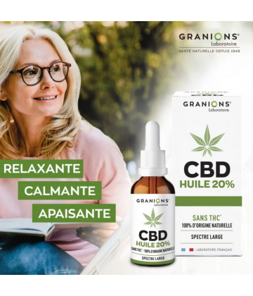 Granions Huile CBD 20% 10 ml