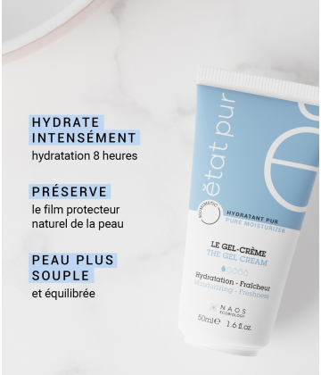 Etat Pur Le Gel-crème Hydratation Fraîcheur 50 ml