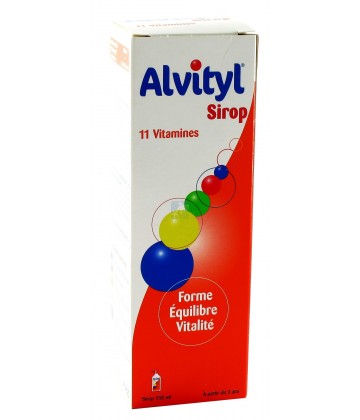 Alvityl Sirop 11 vitamines 150 ml