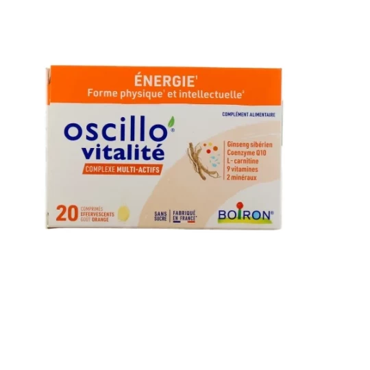 Boiron Oscillo'Vitalité Comprimés Effervescents x 20 - image 3