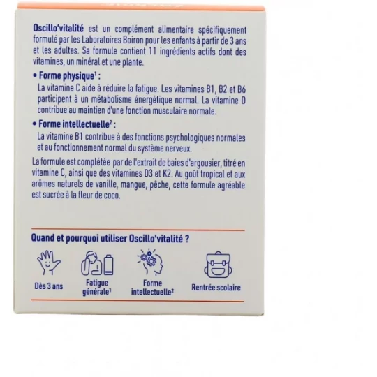 Boiron Oscillo'Vitalité Dès 3 Ans Sticks x 30 - image 2