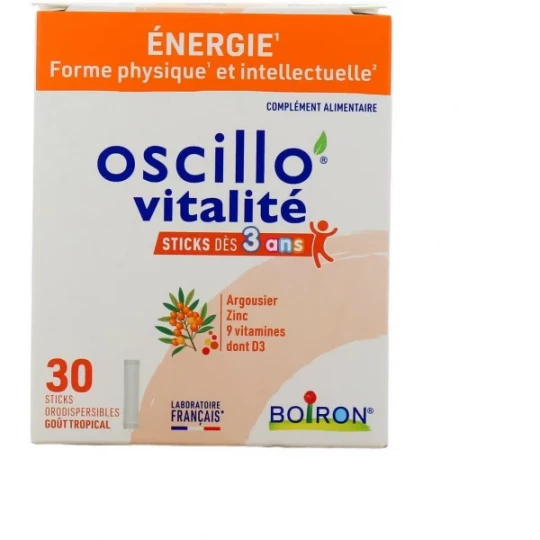 Boiron Oscillo'Vitalité Dès 3 Ans Sticks x 30 - image 3