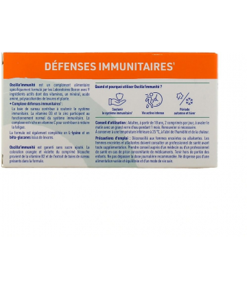 Boiron Oscillo'Immunité Comprimés x 60