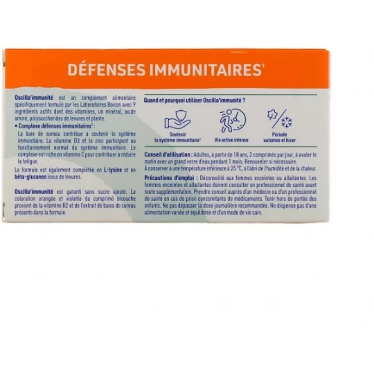 Boiron Oscillo'Immunité Comprimés x 60 - image 2