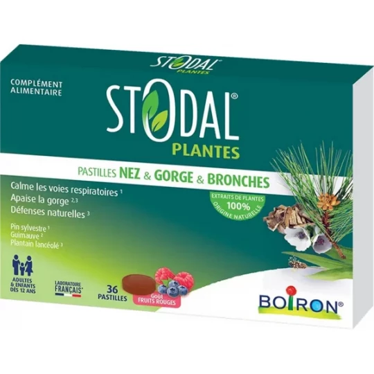 Boiron Stodal Plantes Pastilles x 36