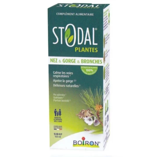 Boiron Stodal Plantes Sirop 150 ml