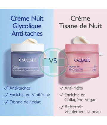 Caudalie Vinoperfect Crème Nuit Glycolique Anti-Taches 50 ml