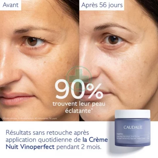 Caudalie Vinoperfect Crème Nuit Glycolique Anti-Taches 50 ml - image 3
