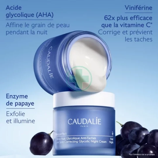 Caudalie Vinoperfect Crème Nuit Glycolique Anti-Taches 50 ml - image 4