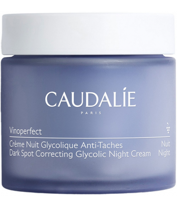 Caudalie Vinoperfect Crème Nuit Glycolique Anti-Taches Recharge 50 ml