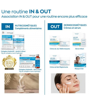 Granions Dermatologie Masque Anti-Âge x 2 + 1 Offert