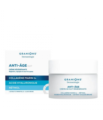 Granions Dermatologie Crème Régénérante Anti-Âge Nuit 50 ml