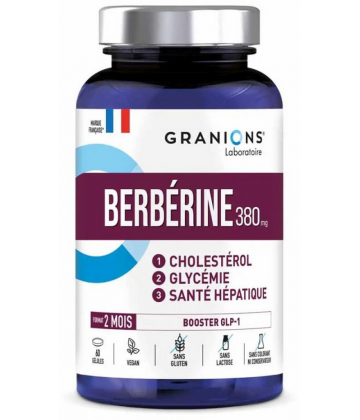 Granions Berbérine 380 mg Gélules x 60