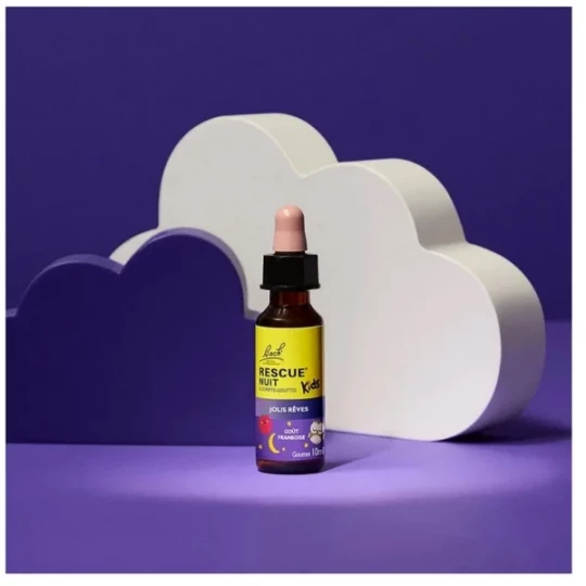 Rescue Nuit Kids Compte-Gouttes Framboise 10 ml - image 2