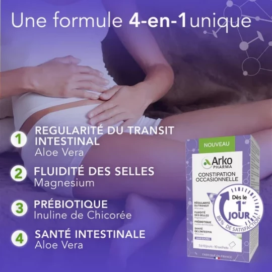 ArkoGélules Constipation Occasionnelle Sachets x 10 - image 3