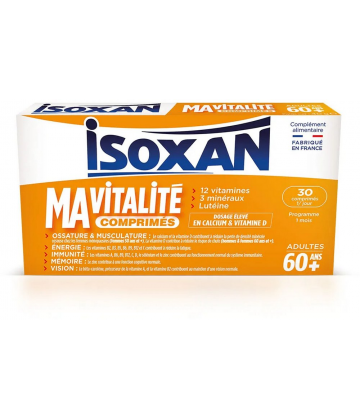 Isoxan Ma Vitalité 60+ Comprimés x 30