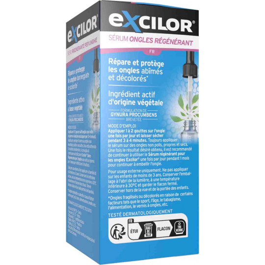 Excilor Sérum Ongles Régénérant Flacon Compte-Goutte 10 ml - image 3