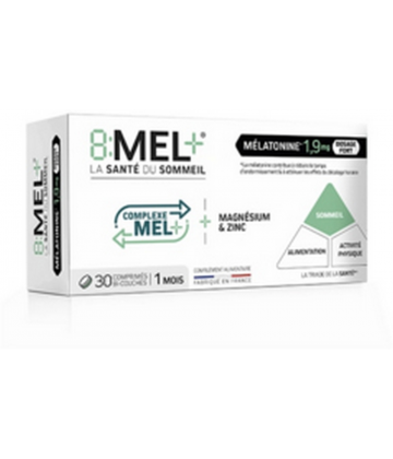 8MEL+ Mélatonine 1,9 mg Comprimés