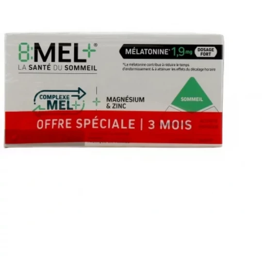 8MEL+ Mélatonine 1,9 mg Comprimés - image 5