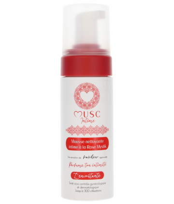 Musc Intime Mousse Nettoyante Intime Rose Mystik 150 ml