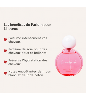 Musc Intime l'Envoutante Parfum Cheveux Rose Mystik 50 ml