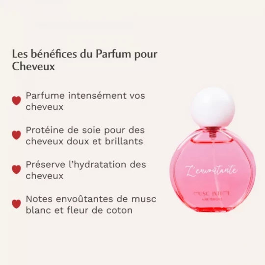 Musc Intime l'Envoutante Parfum Cheveux Rose Mystik 50 ml - image 2