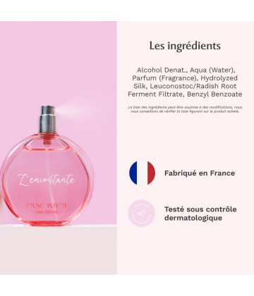 Musc Intime l'Envoutante Parfum Cheveux Rose Mystik 50 ml