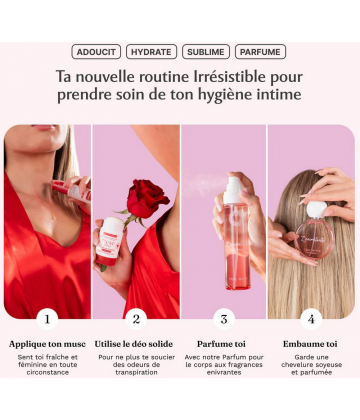 Musc Intime l'Envoutante Parfum Cheveux Rose Mystik 50 ml