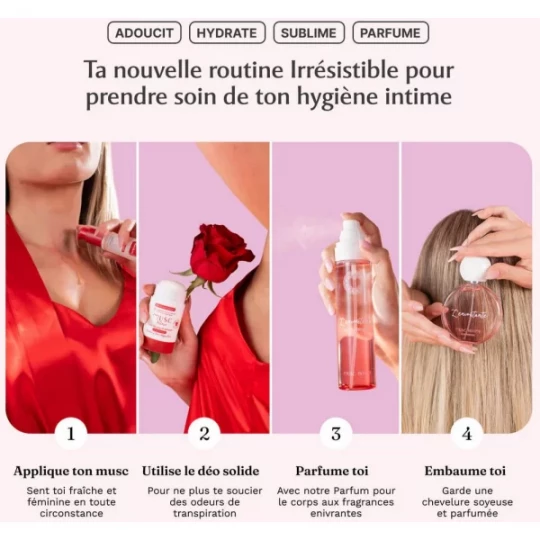 Musc Intime l'Envoutante Parfum Cheveux Rose Mystik 50 ml - image 6