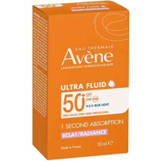 Avène Solaire Ultra Fluid Éclat Radiance SPF50+ 50 ml - image 2
