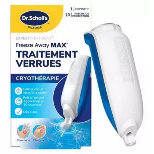 Scholl Tratiement Verrues Cryothérapie Pieds & Mains 35 ml