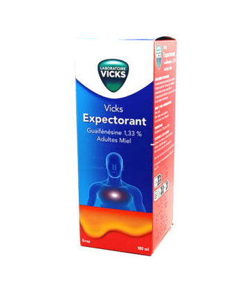 Vicks Sirop Expectorant Adulte 180 ml