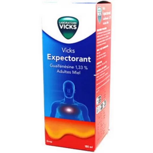 Vicks Sirop Expectorant Adulte 180 ml
