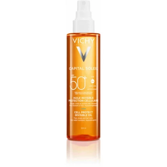 Vichy Capital Soleil Huile Invisible Protection Cellulaire SPF30 200 ml