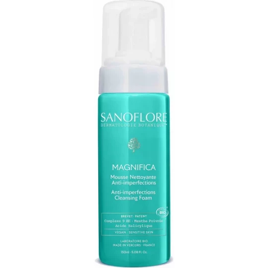 Sanoflore Magnifica Mousse Nettoyante Anti-Imperfections 150 ml