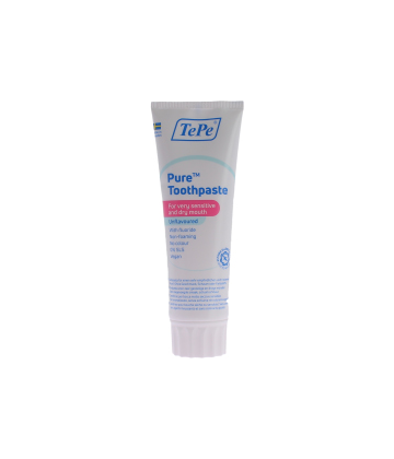 Tepe Pure Dentifrice Avec Fluor Goût Neutre 75 ml