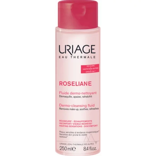 Uriage Roséliane Fluide Dermo-Nettoyant 250 ml