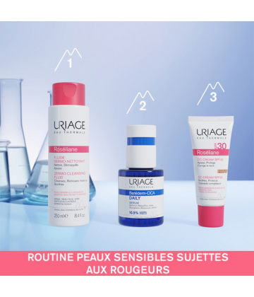 Uriage Roséliane Fluide Dermo-Nettoyant 250 ml
