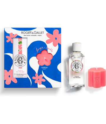 Roger&Gallet Coffret Eau de Parfum Bienfaisante Fleur de Figuier 30 ml + Bougie 85 g offerte