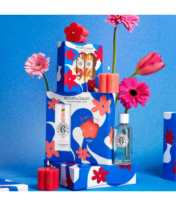 Roger&Gallet Coffret Eau de Parfum Bienfaisante Fleur de Figuier 30 ml + Bougie 85 g offerte