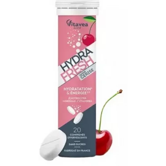 Vitavea Hydrafresh Hydratation et Énergie Comprimés Effervescents x 20 - image 2