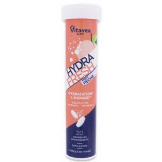 Vitavea Hydrafresh Hydratation et Énergie Comprimés Effervescents x 20 - image 7