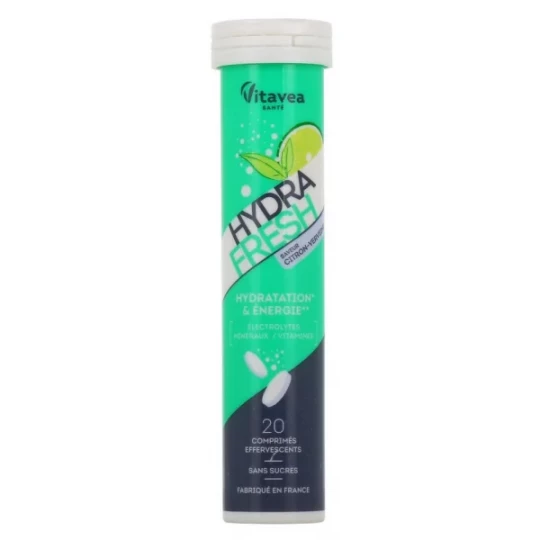 Vitavea Hydrafresh Hydratation et Énergie Comprimés Effervescents x 20 - image 8