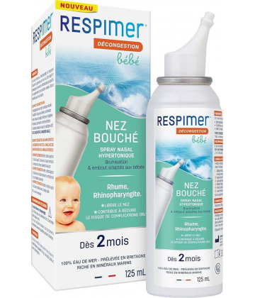 Respimer Bébé Spray Nasal Isotonique 100 ml 