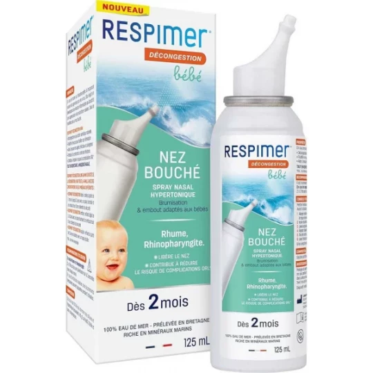 Respimer Bébé Spray Nasal Isotonique 100 ml 